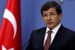 Turkish Prime Minister Ahmet Davutoglu announces his new cabinet in Ankara