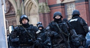 State and local police respond to reports of explosives at Harvard University in Cambridge